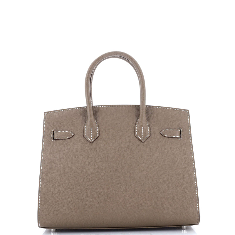 Hermes Birkin Sellier Bag Grey Epsom