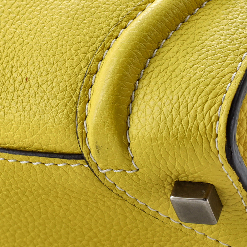 Celine Luggage Bag Grainy Leather Micro