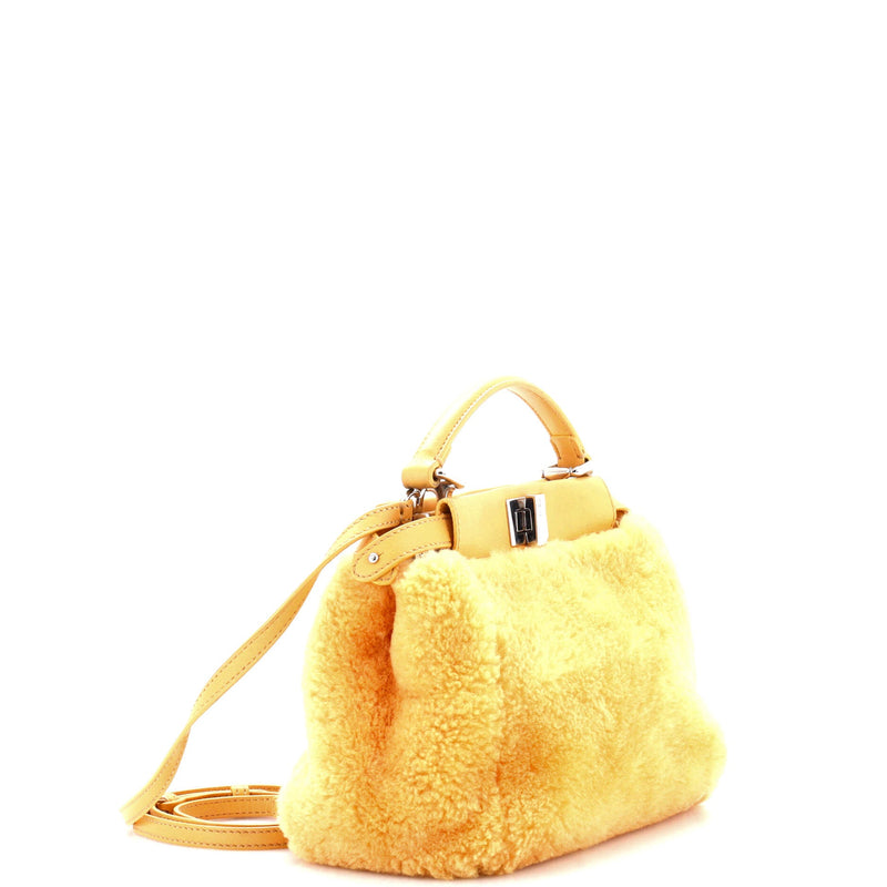 Fendi Peekaboo Bag Shearling Mini