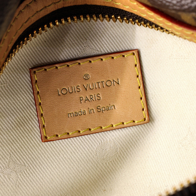 Louis Vuitton High Rise Bum Bag Canvas
