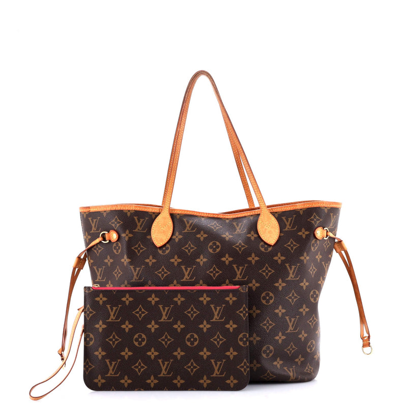 Louis Vuitton Neverfull Nm Tote Canvas