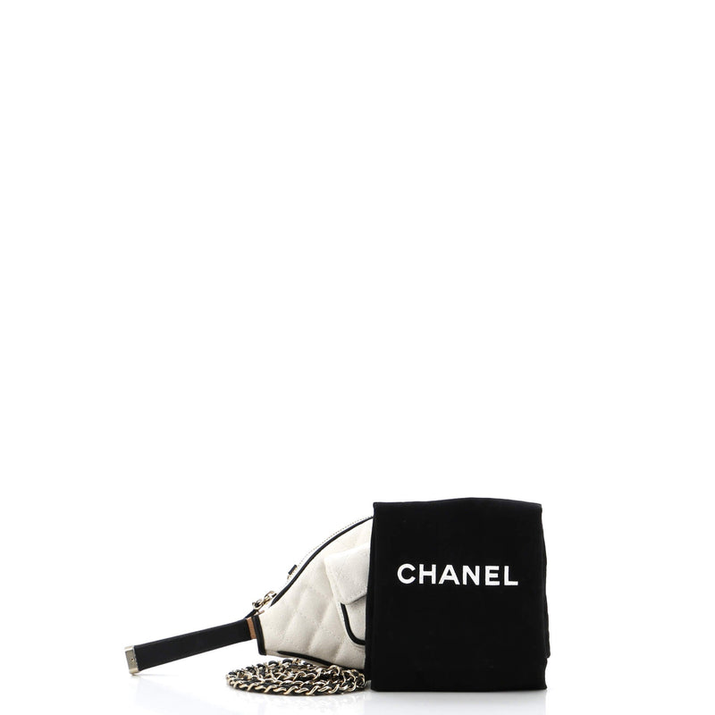 Chanel Cc Tennis Racket Clutch With