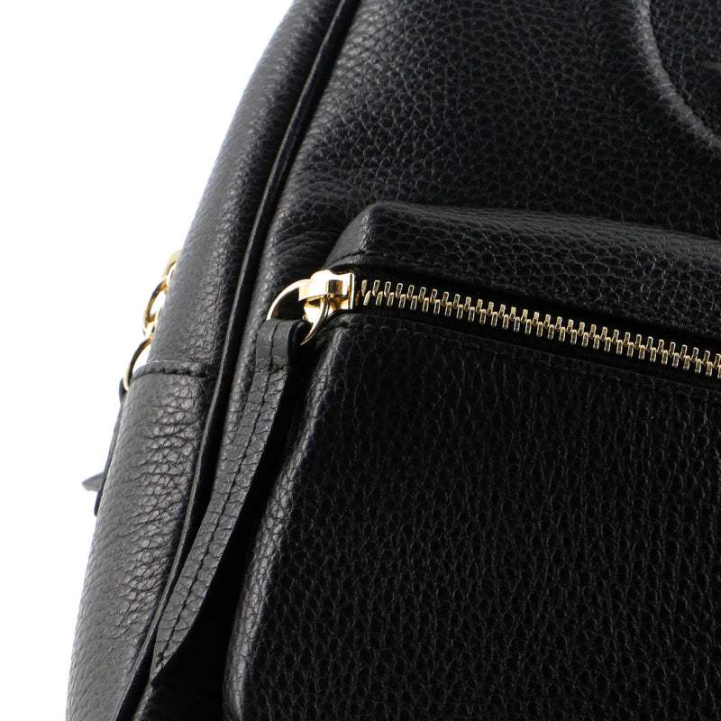 Gucci Soho Chain Backpack Leather