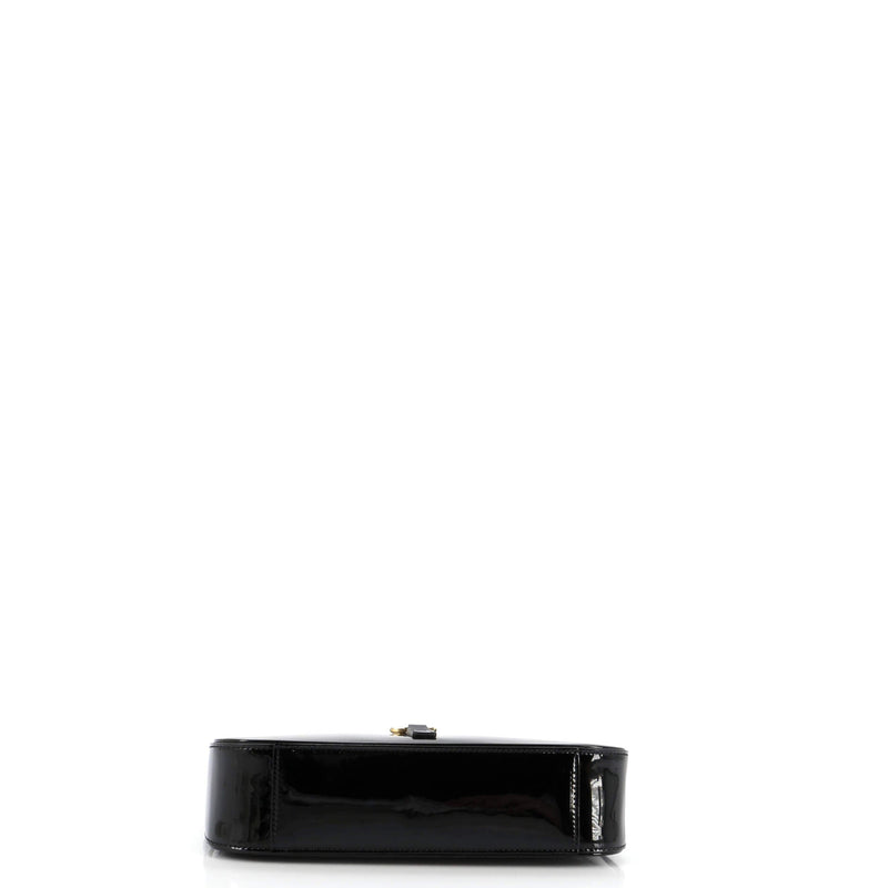 Saint Laurent Le 5 A 7 Hobo Patent Small
