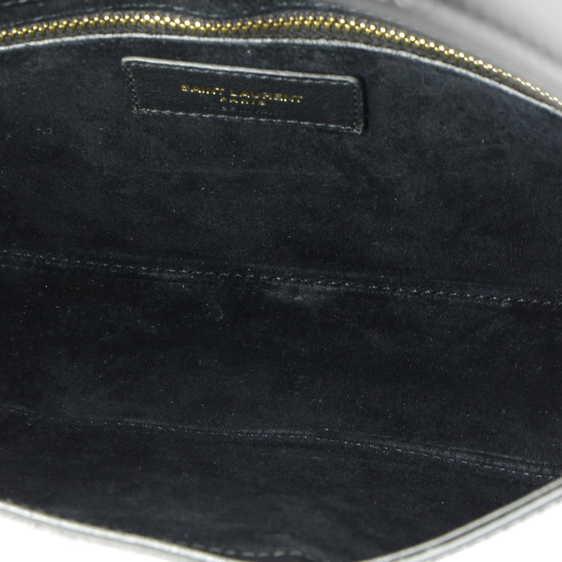 Saint Laurent Le 5 A 7 Hobo Patent Small