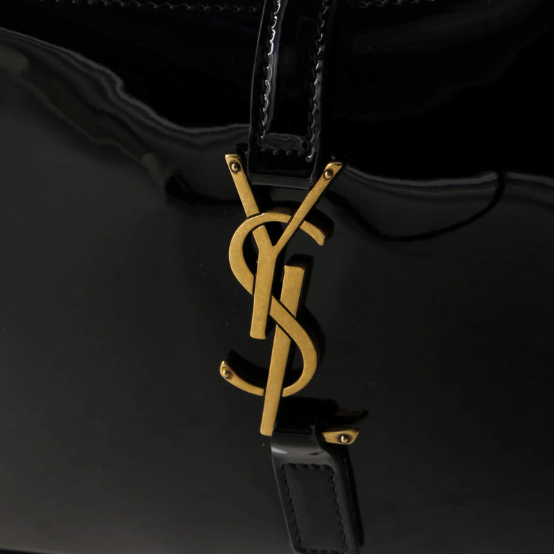 Saint Laurent Le 5 A 7 Hobo Patent Small