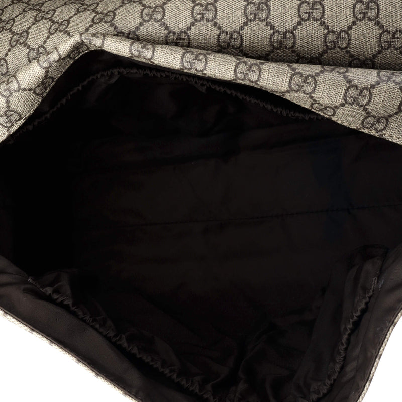 Gucci Diaper Bag Gg Coated Canvas