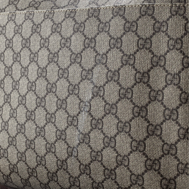 Gucci Diaper Bag Gg Coated Canvas