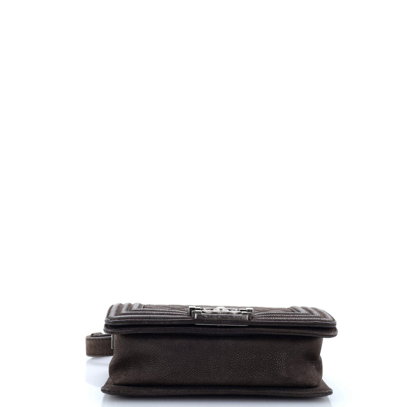 Chanel Boy Flap Bag Quilted Matte Caviar