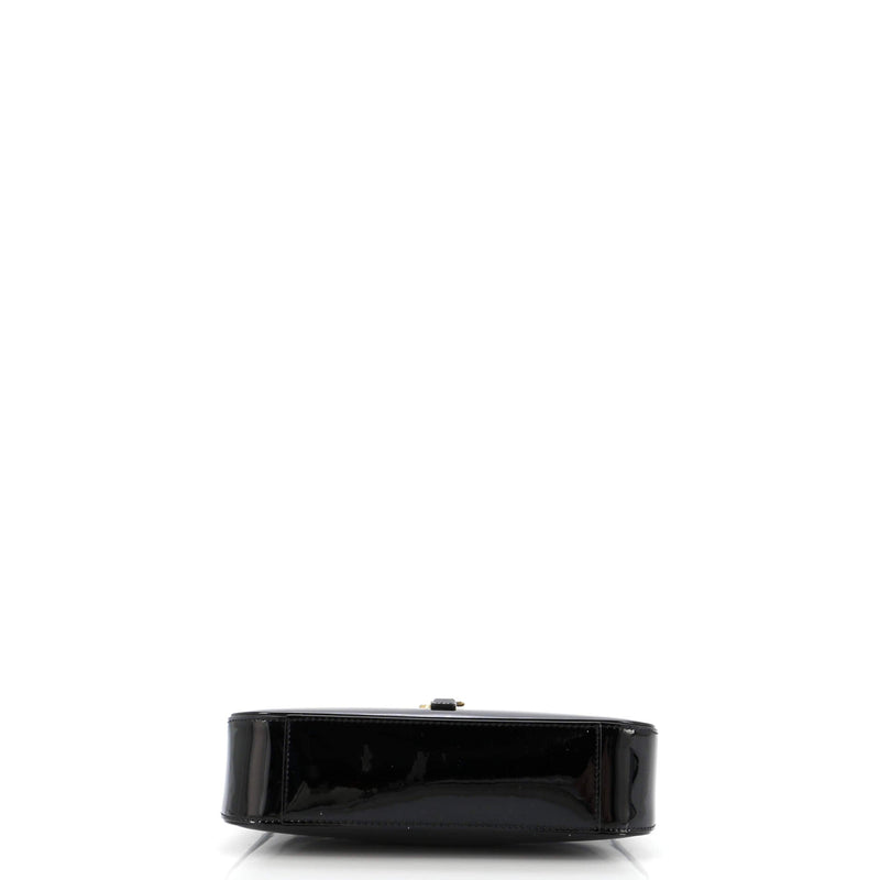 Saint Laurent Le 5 A 7 Hobo Patent Small