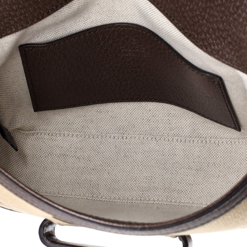 Gucci Horsebit Shoulder Bag Jumbo Gg