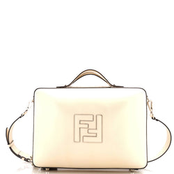 Fendi Ff Logo Suitcase Crossbody Bag