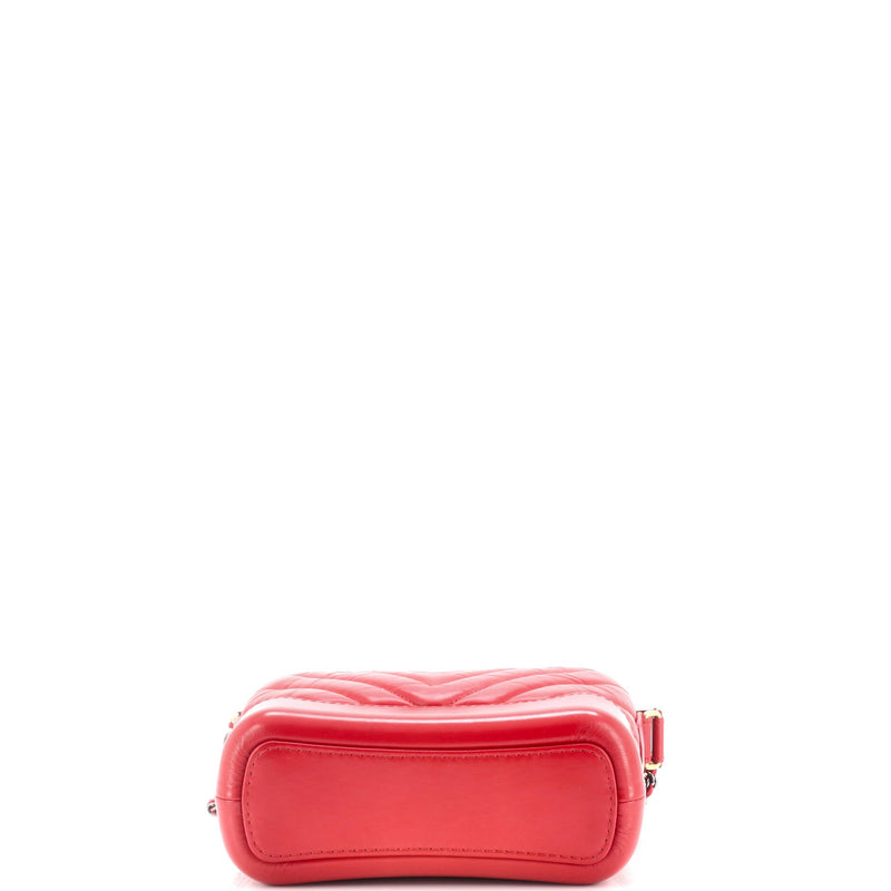 Chanel Gabrielle Hobo Chevron Aged