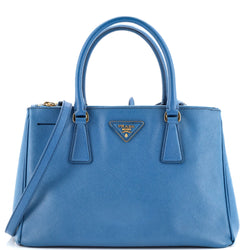 Prada Double Zip Lux Tote Saffiano