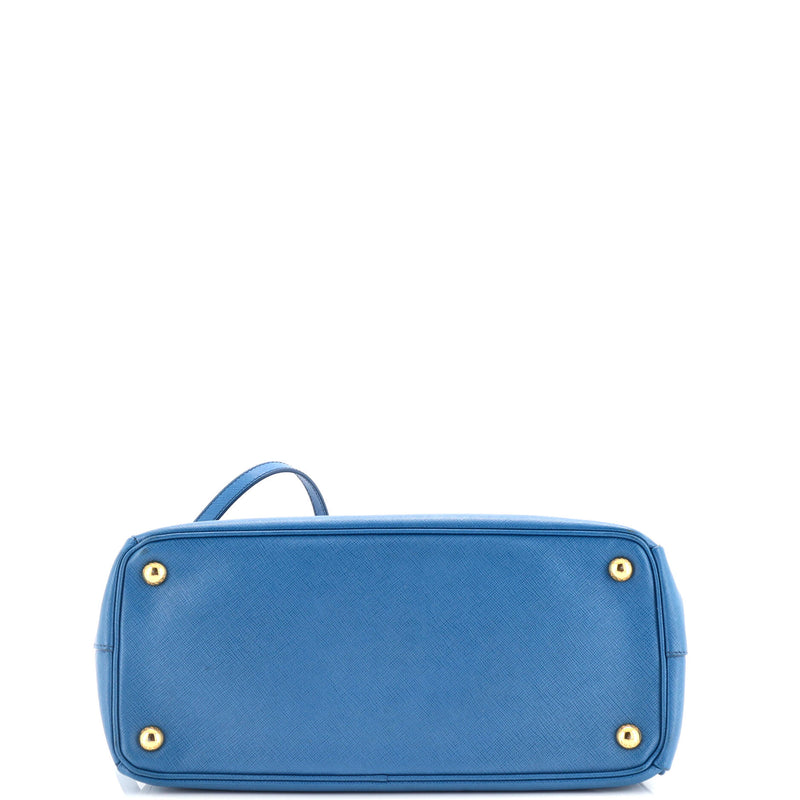 Prada Double Zip Lux Tote Saffiano