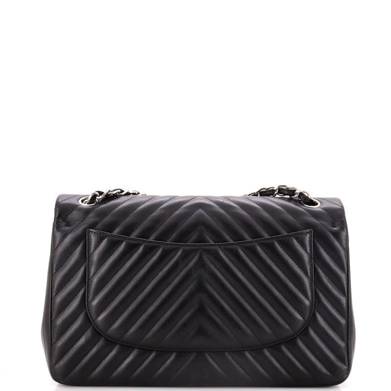 Chanel Classic Double Flap Bag Chevron