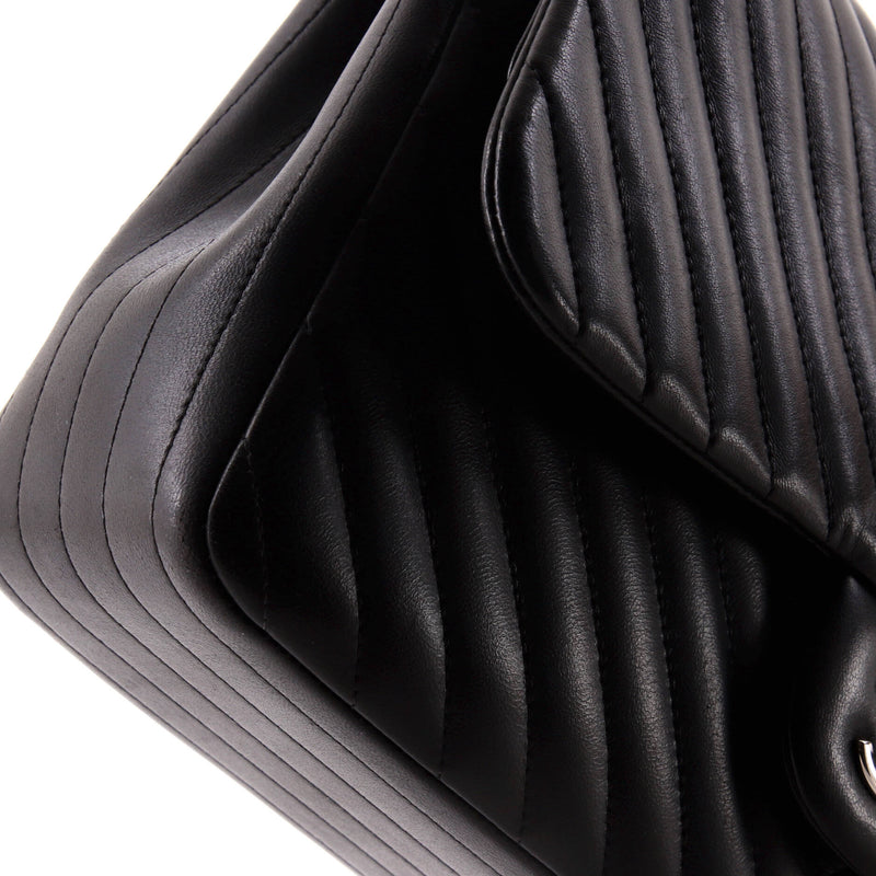 Chanel Classic Double Flap Bag Chevron