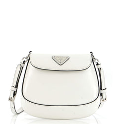 Prada Cleo Flap Shoulder Bag Spazzolato