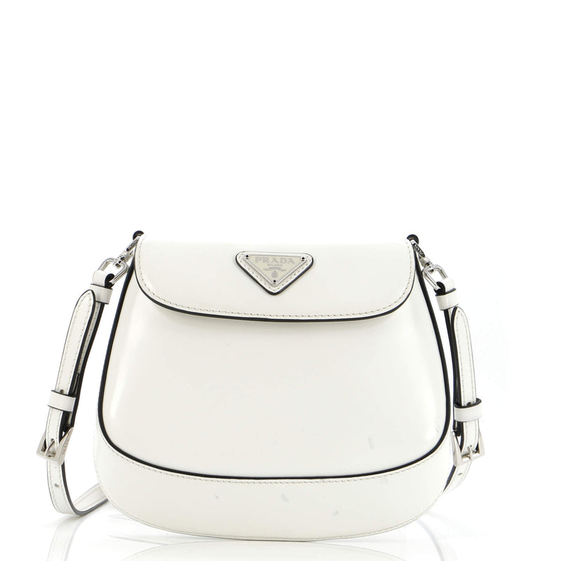 Prada Cleo Flap Shoulder Bag Spazzolato