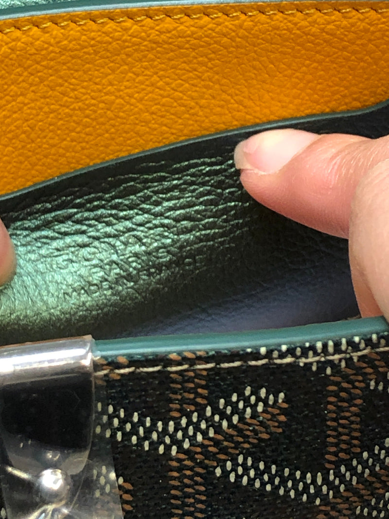 Goyard Structured Saigon Top Handle Bag