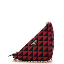 Prada Double Symbole Triangle Bag