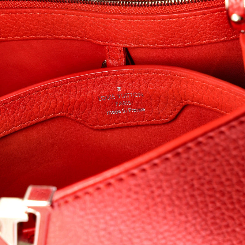 Louis Vuitton Capucines Bag Leather With