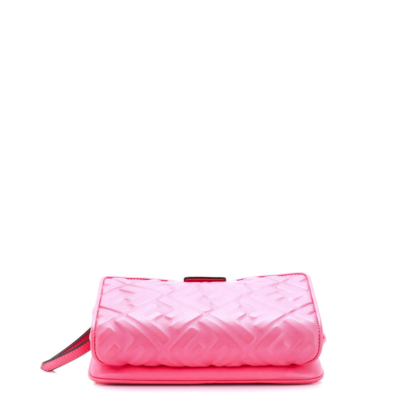 Fendi Upside Down Bag Zucca Embossed