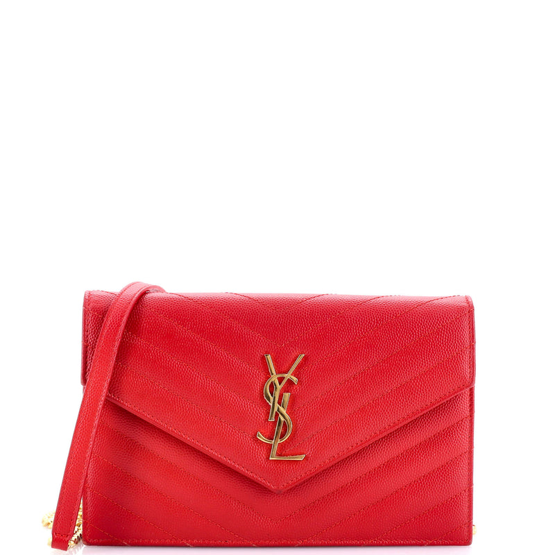 Saint Laurent Classic Wallet On Chain