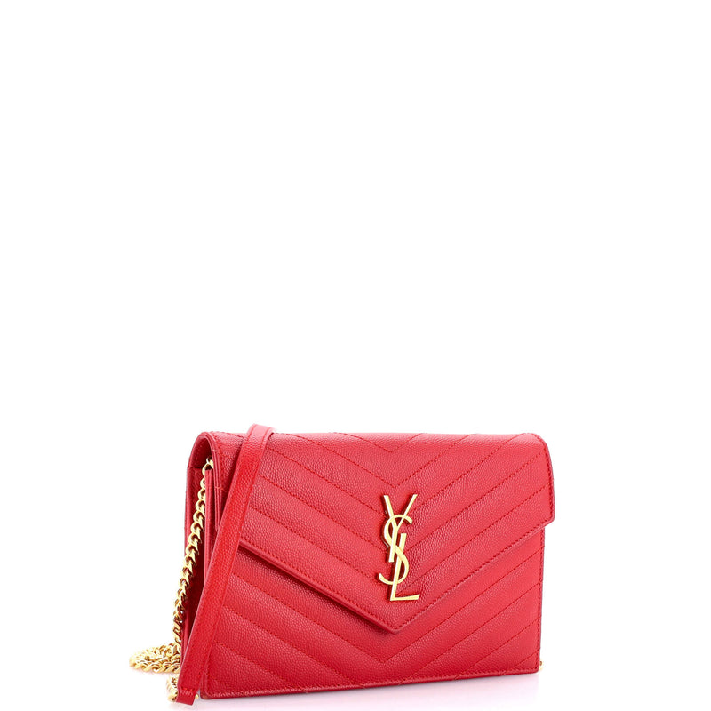 Saint Laurent Classic Wallet On Chain