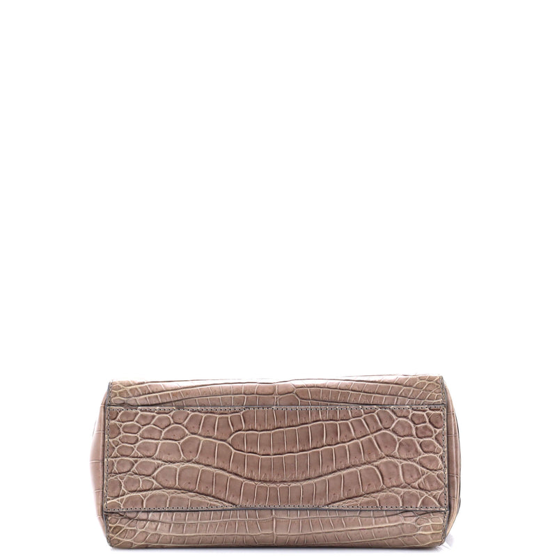 Fendi Peekaboo Bag Crocodile Mini