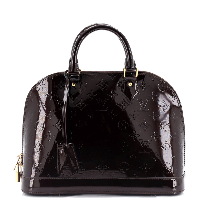 Louis Vuitton Alma Handbag Vernis Pm