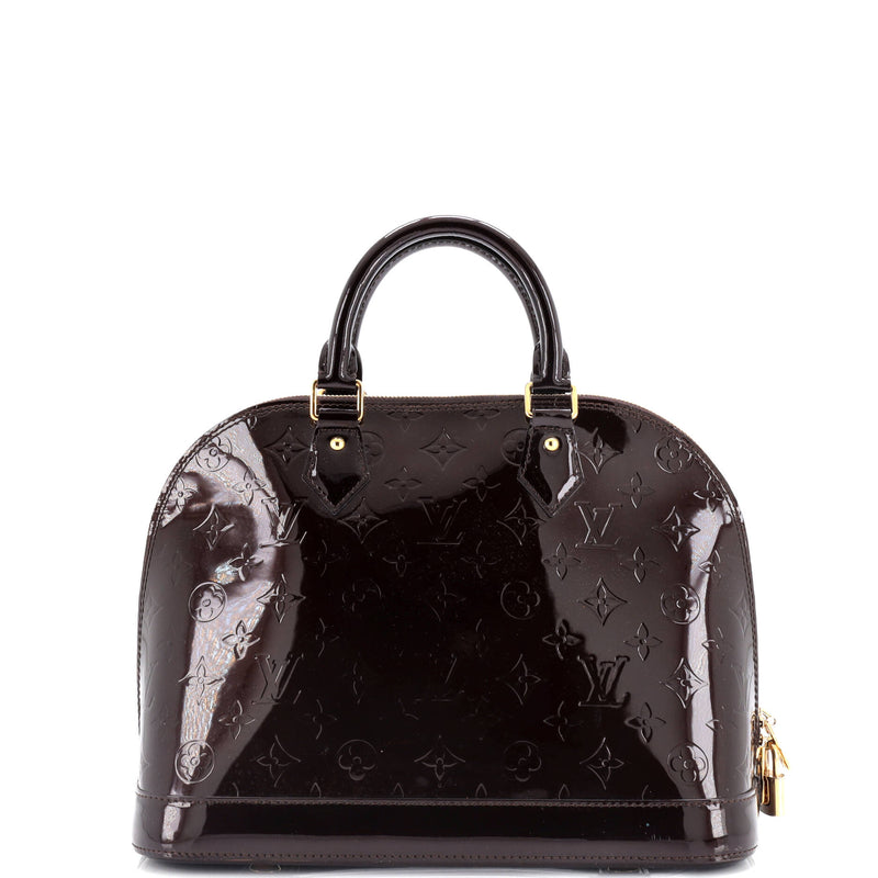 Louis Vuitton Alma Handbag Vernis Pm