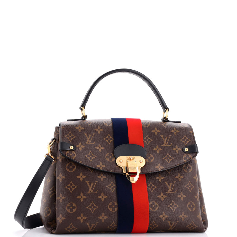 Louis Vuitton Georges Handbag Canvas Mm