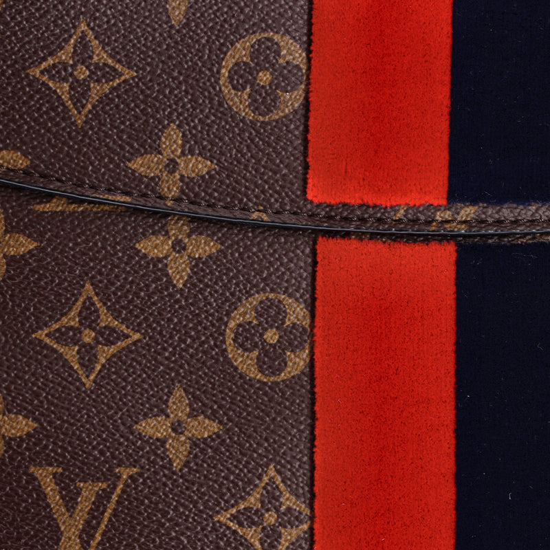 Louis Vuitton Georges Handbag Canvas Mm