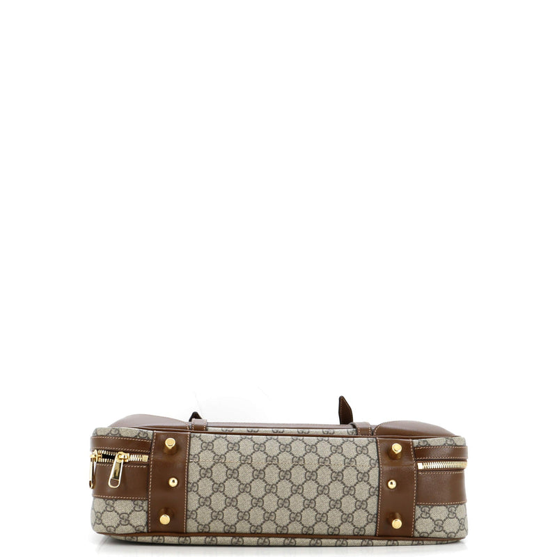 Gucci Horsebit Convertible Travel Bag Gg