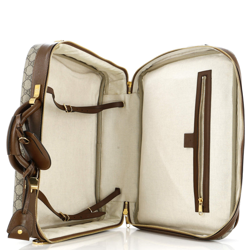 Gucci Horsebit Convertible Travel Bag Gg
