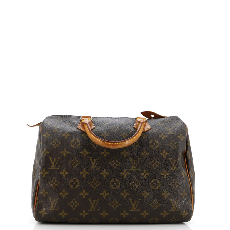 Louis Vuitton Speedy Handbag Canvas 30