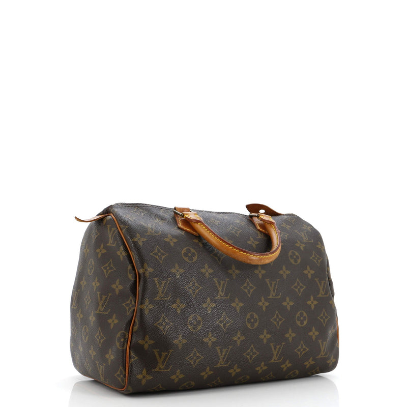 Louis Vuitton Speedy Handbag Canvas 30