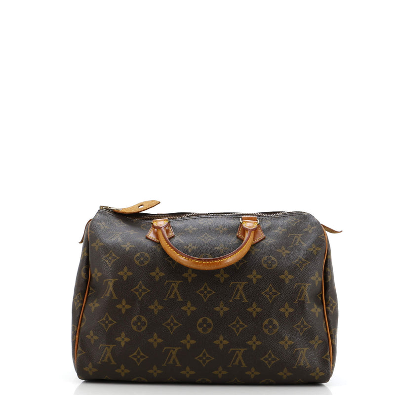 Louis Vuitton Speedy Handbag Canvas 30