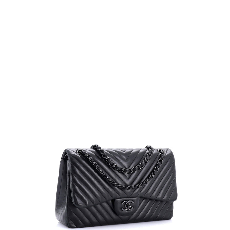 Chanel So Black Classic Double Flap Bag
