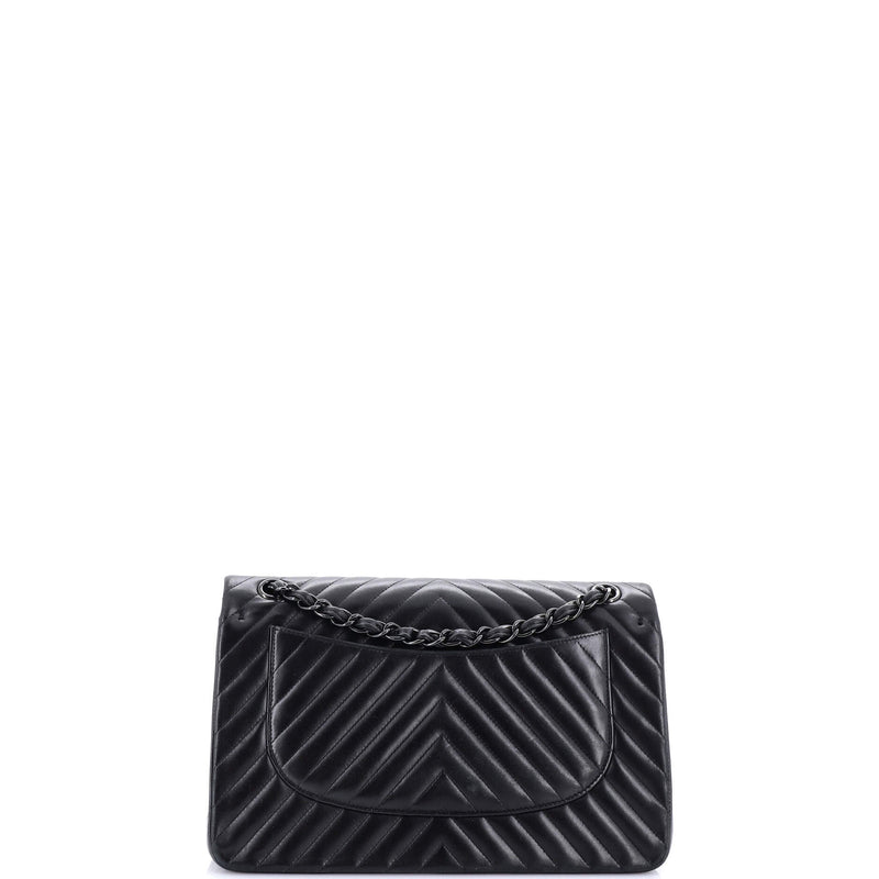 Chanel So Black Classic Double Flap Bag