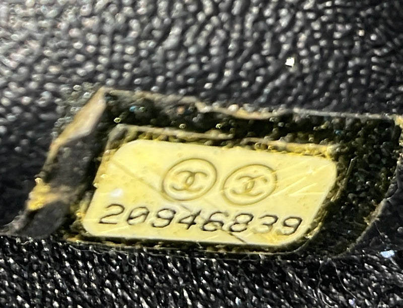 Chanel So Black Classic Double Flap Bag