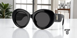 Burberry Margot Black Dark Grey 49 Mm