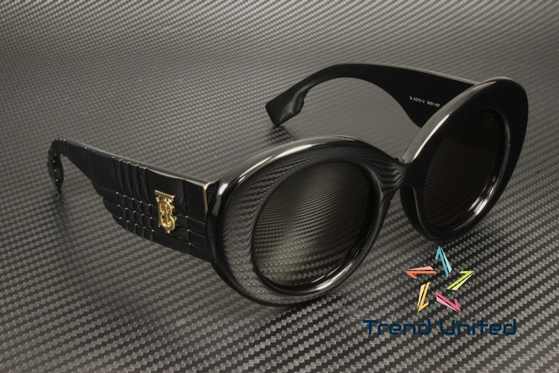 Burberry Margot Black Dark Grey 49 Mm