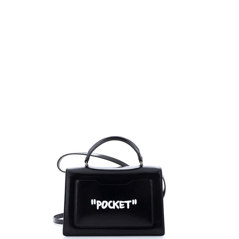 Off White Jitney 1.4 Bag Printed Leather