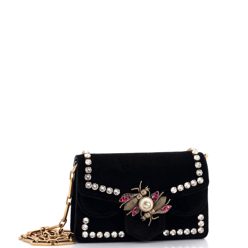 Gucci Broadway Pearly Bee Shoulder Bag