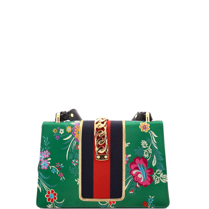 Gucci Sylvie Shoulder Bag Floral