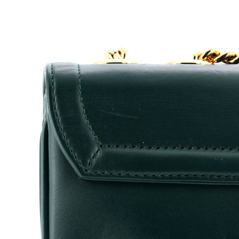 Gucci Rajah Chain Shoulder Bag Leather