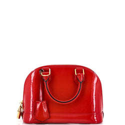 Louis Vuitton Alma Handbag Vernis Bb