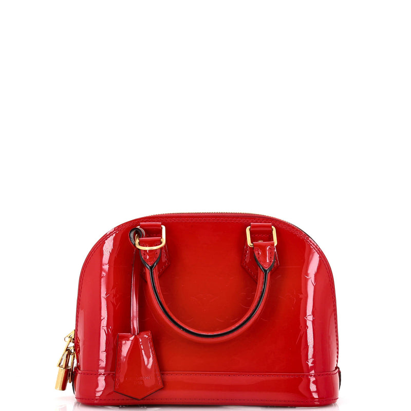 Louis Vuitton Alma Handbag Vernis Bb